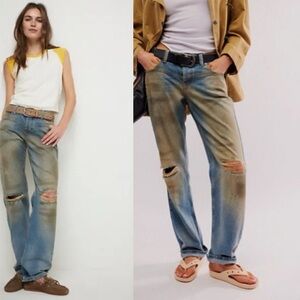 Free people We The Free Shelby Low-Rise Boyfriend Jeans